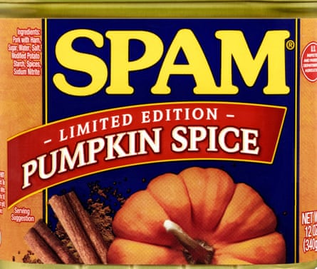 Spam de especia de calabaza
