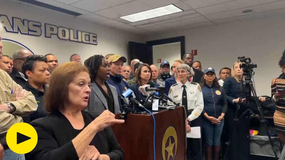 FBI investigating New Orleans vehicle attack as an ‘act of terrorism’ – video