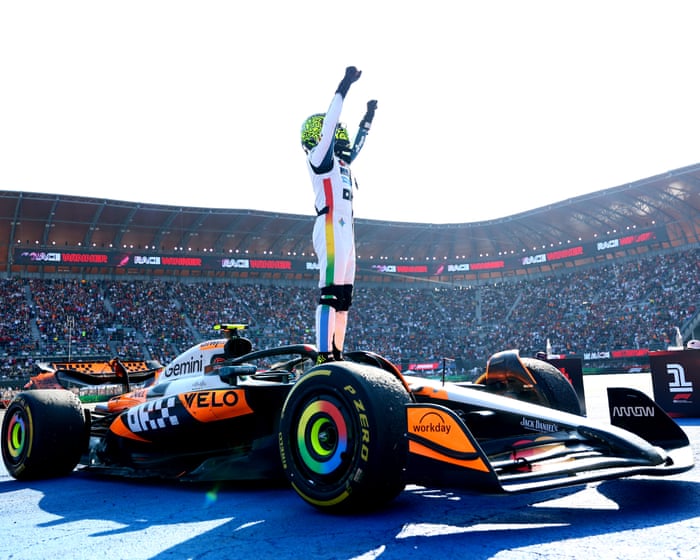 Lando Norris hits the front in title race with emphatic F1 Mexico City GP win