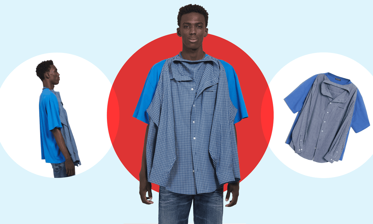 Holy shirt: Balenciaga is selling a 'T-shirt shirt' for $1,290
