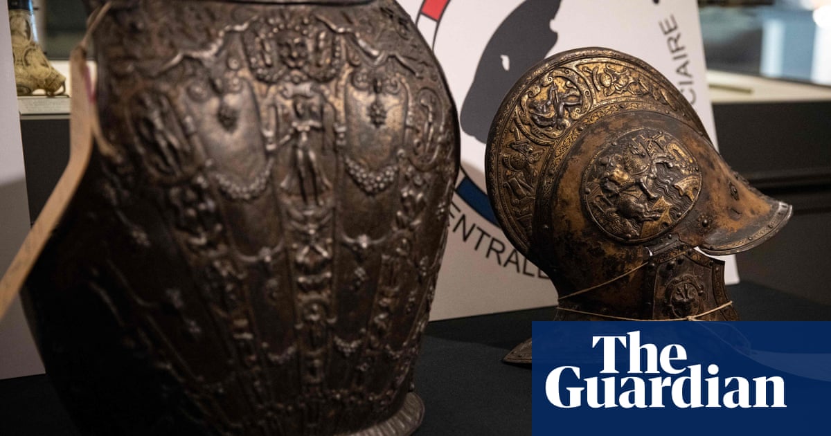 Paris Louvre recovers 16th-century armour stolen nearly 40 years ago