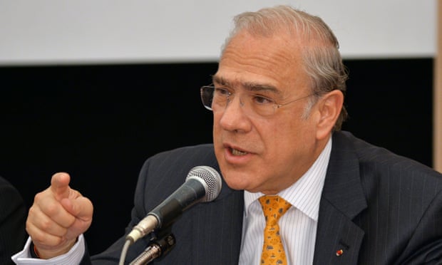 OECD secretary-general Angel Gurria, who fears the global economy remains in the repair shop. 