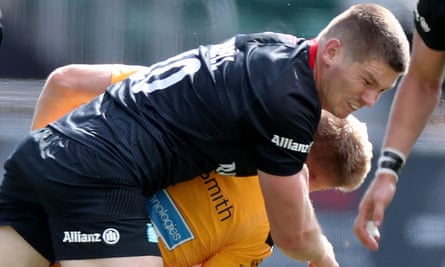 Owen Farrell’s dangerous tackle on Wasps’ Charlie Atkinson in 2020
