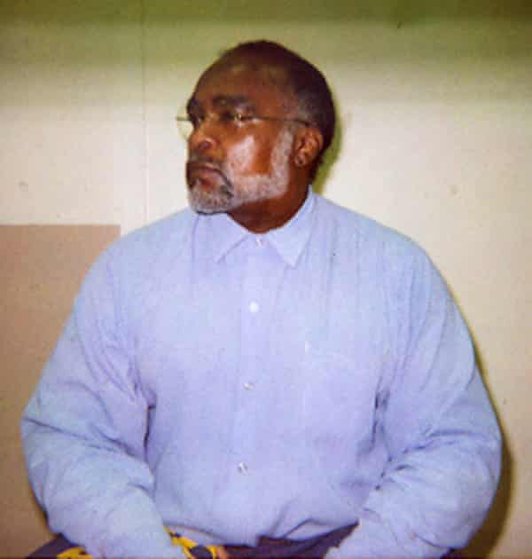 Williams sits in a visiting cell at San Quentin prison in 2005.