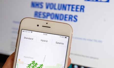 NHS Volunteer app