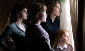 Beguiling … Emma Watson, Florence Pugh, Saoirse Ronan and Eliza Scanlen in Little Women.