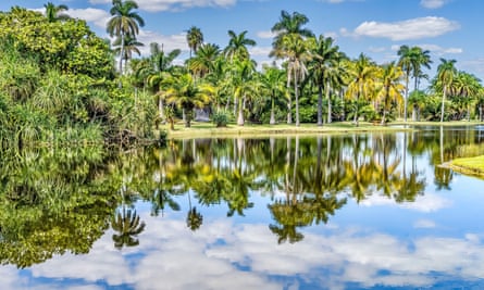 The Fairchild tropical botanic garden in Coral Gables, Florida.