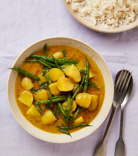 Meera Sodha's vegan recipe for Thai yellow curry with green beans