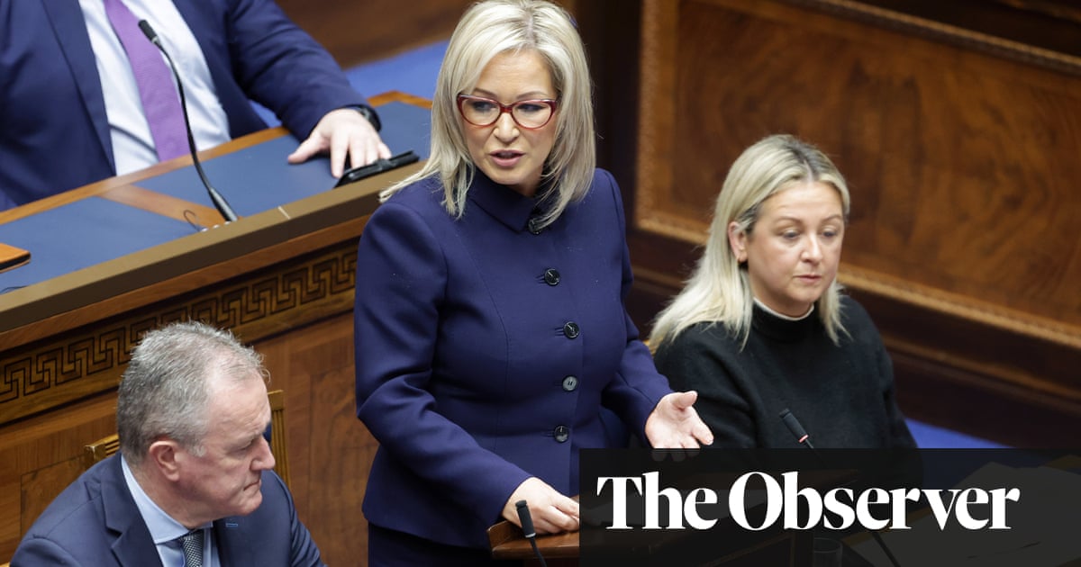 ‘I will be a first minister for all’: Sinn Féin’s Michelle O’Neill marks historic moment for once unionist state | Northern Ireland