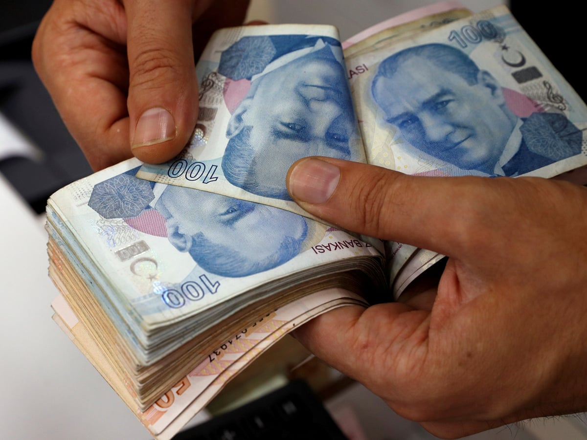 Turkish lira rebounds as finance minister vows to defend currency |  Economics | The Guardian