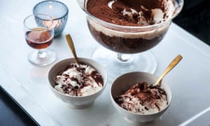 Jeremy Lee’s chocolate trifle.