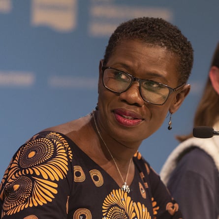 Yvonne Aki-Sawyerr, the mayor of Freetown.
