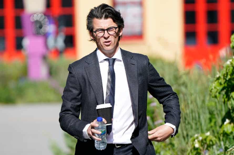 Joey Barton arriving at Sheffield crown court on Tuesday.