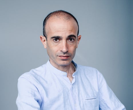 Head shot of historian and author Yuval Noah Harari