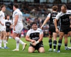 Exeter edge Newcastle in Premiership thriller despite Wade hat-trick