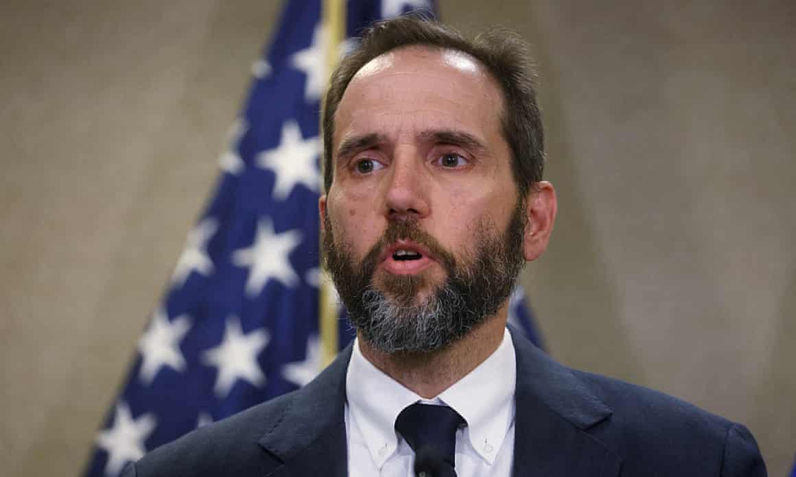 Close-up of special counsel Jack Smith.