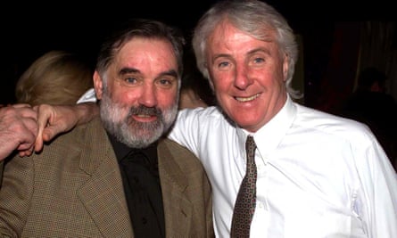 George Best, left, and Stan Bowles at the Loaded awards held at the Talk of the Town in London.