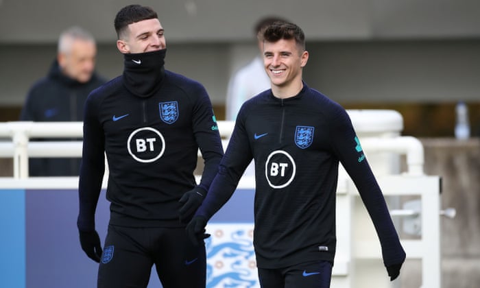 Mason Mount And Declan Rice We Re Always Together They Call Us Dumb And Dumber Football The Guardian