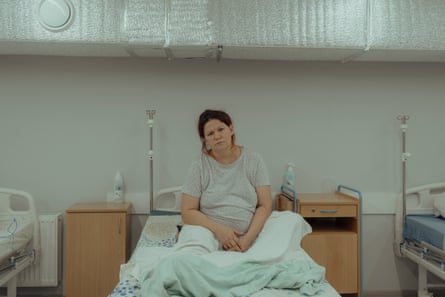 Kateryna Osetsymska, 33 weeks pregnant, successful Kherson maternity infirmary No 1.