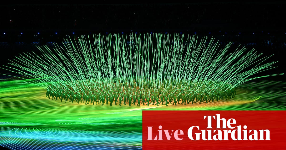Beijing 2022: Winter Olympics opening ceremony – live!