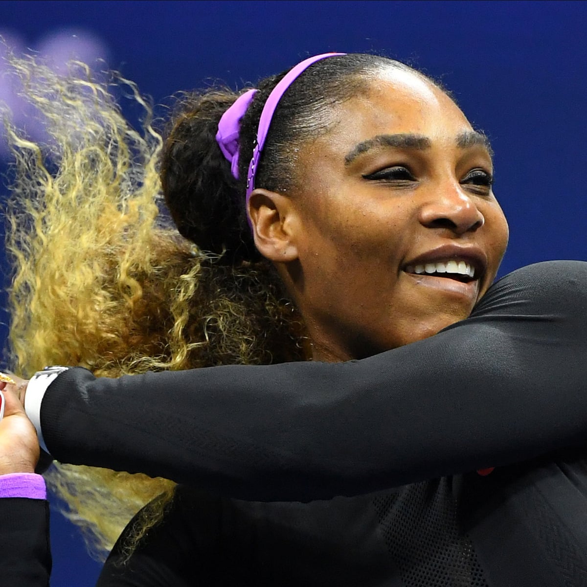 Serena Williams Wins 19th Straight Over Maria Sharapova In Us Open Laugher Sport The Guardian