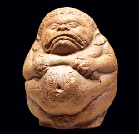 A terracotta Yaksis, from Chandraketugarh, India, about first century BCE.