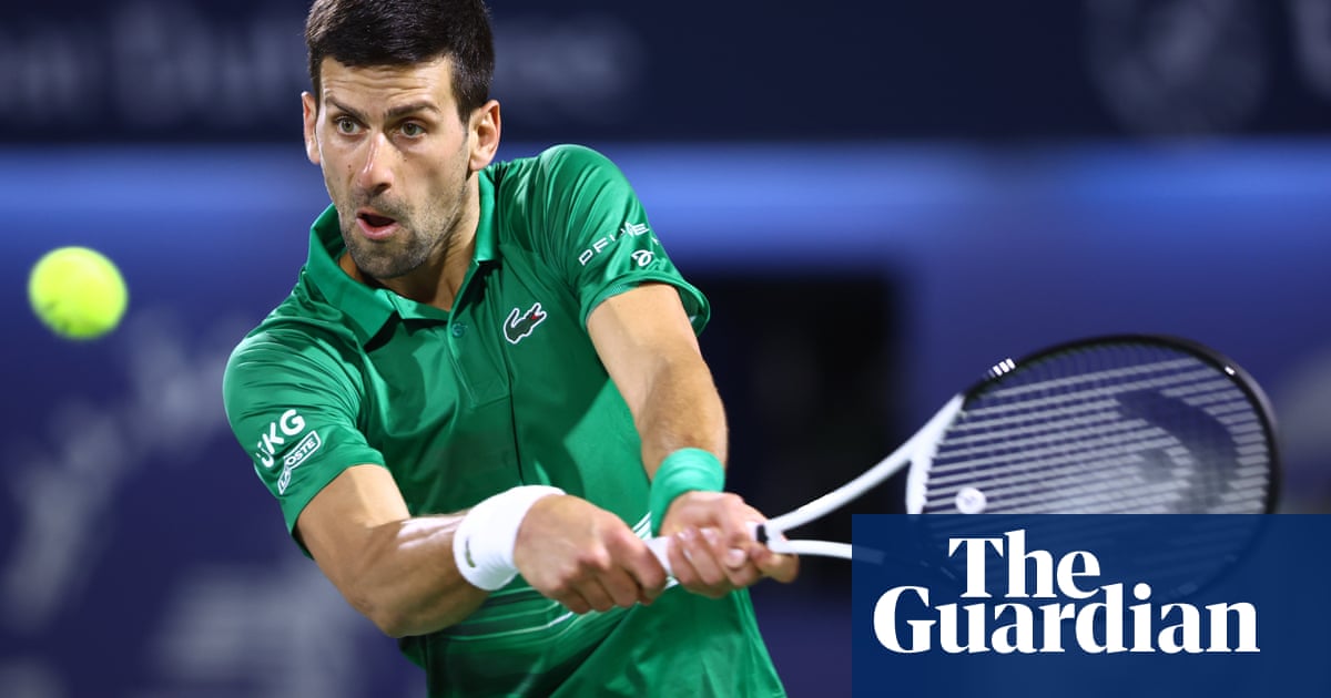 Novak Djokovic returns to action with solid win over Lorenzo Musetti in Dubai