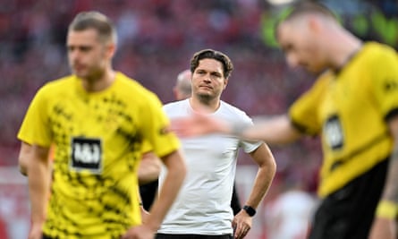 Edin Terzic after Dortmund’s defeat.