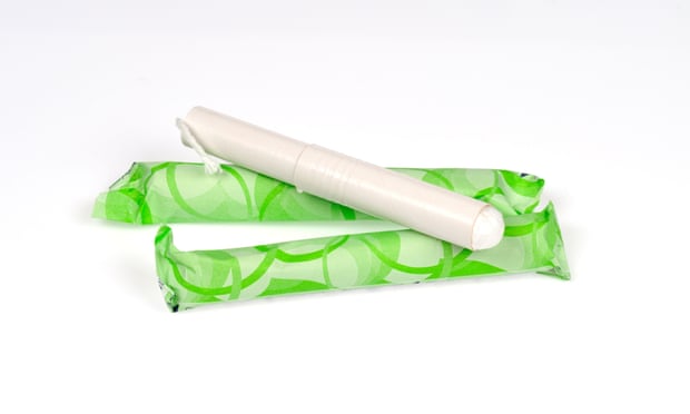 Stock image of tampons