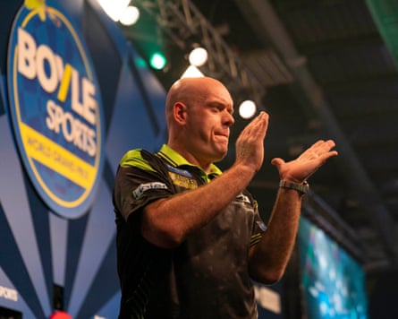 Michael van Gerwen also suffered an early exit, losing 2-1 to Ryan Joyce in the last 32.