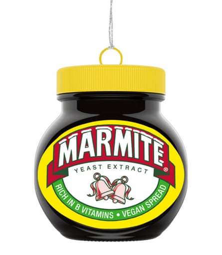 Marmite Christmas bauble