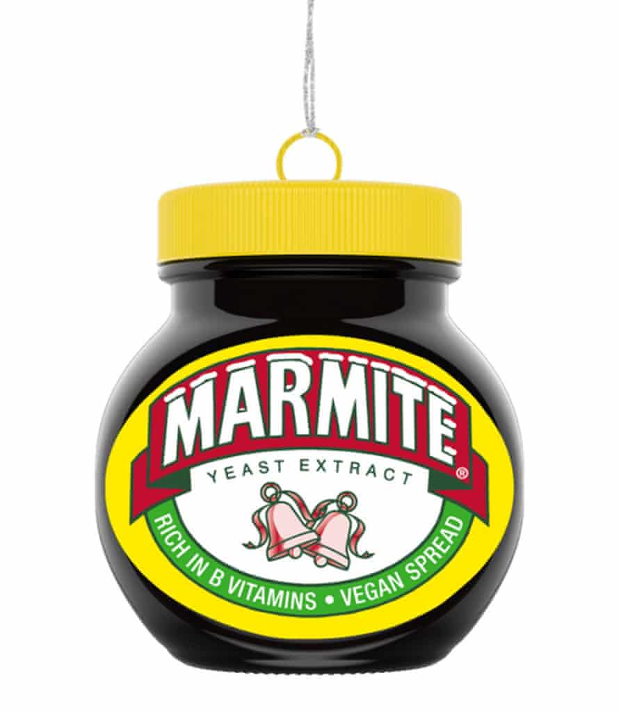 Marmite’s Christmas bauble.