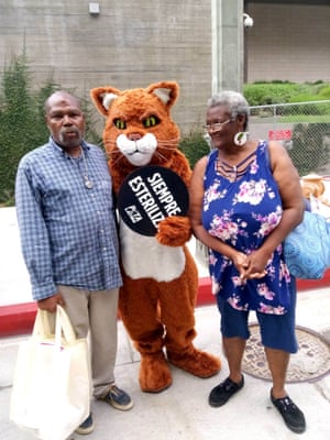 Alicia Rhoden and her husband