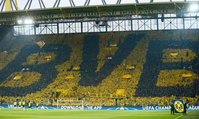Borussia Dortmund S Yellow Wall Stands Tall In Face Of Attack On Team Football The Guardian