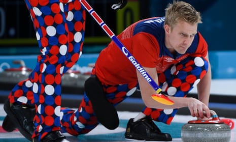Norway’s Olympic Curlers have made their mark with their trousers in Pyeongchang