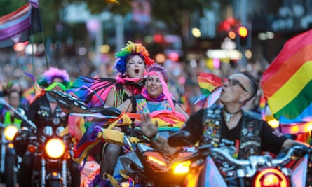 Sydney Gay and Lesbian Mardi Gras 2023.