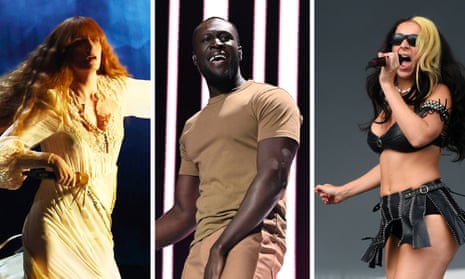 A problem bigger than the Brits … Florence Welch, Stormzy and Charli XCX.