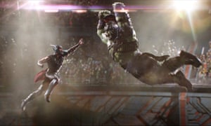 Giveus back Mark Ruffalo … Thor and the Hulk do battle in Thor: Ragnarok