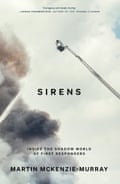 A book cover with writing over clouds and grey plumes of smoke