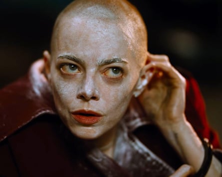 Emma Stone in Bugonia.