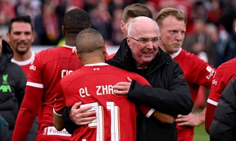 'It was beautiful': Sven-Göran Eriksson thanks Liverpool for fulfilling dream – video