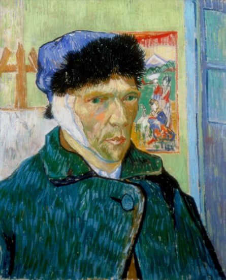 A psychological state rendered in oils … Van Gogh’s Self-Portrait with Bandaged Ear.