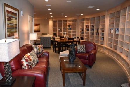 The library in Survival Condo, Kansas.