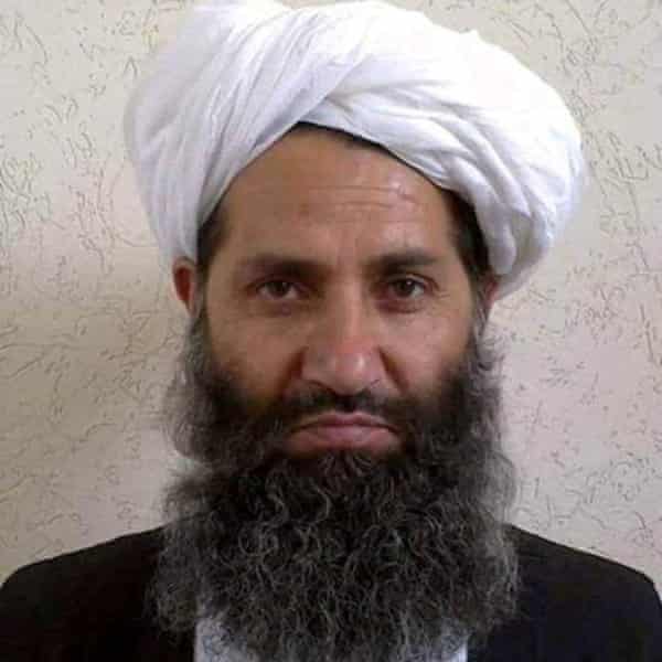 The Taliban leader Mullah Haibatullah Akhundzada