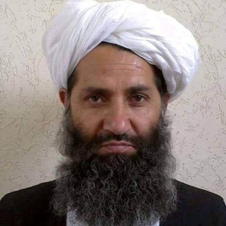 The Taliban leader Mullah Haibatullah Akhundzada