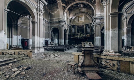 San Bartolomeo’s in Mantova. Thousands of churches have been abandoned or destroyed.