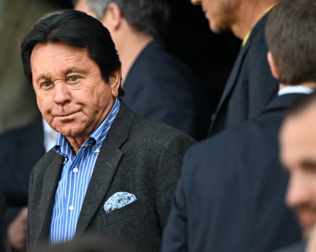 Nantes president Waldemar Kita attends the Ligue 1 match against Rennes