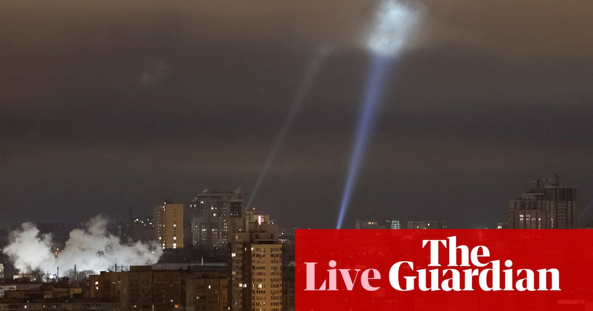 Putin's demands on west's support for Ukraine unacceptable', says Germany as Russia launches overnight strikes live