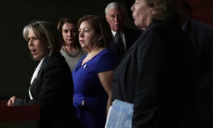 House Democrats held a news conference to express their frustration after their meeting on the recent ICE raids.