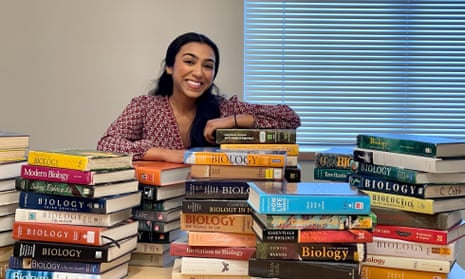 Some biology textbooks are better than others at presenting information about the climate crisis, according to Rabiya Arif Ansari, an undergraduate student at NCSU who spent her pandemic years studying content in 50 years of biology textbooks with her mentor, Jennifer Landin.